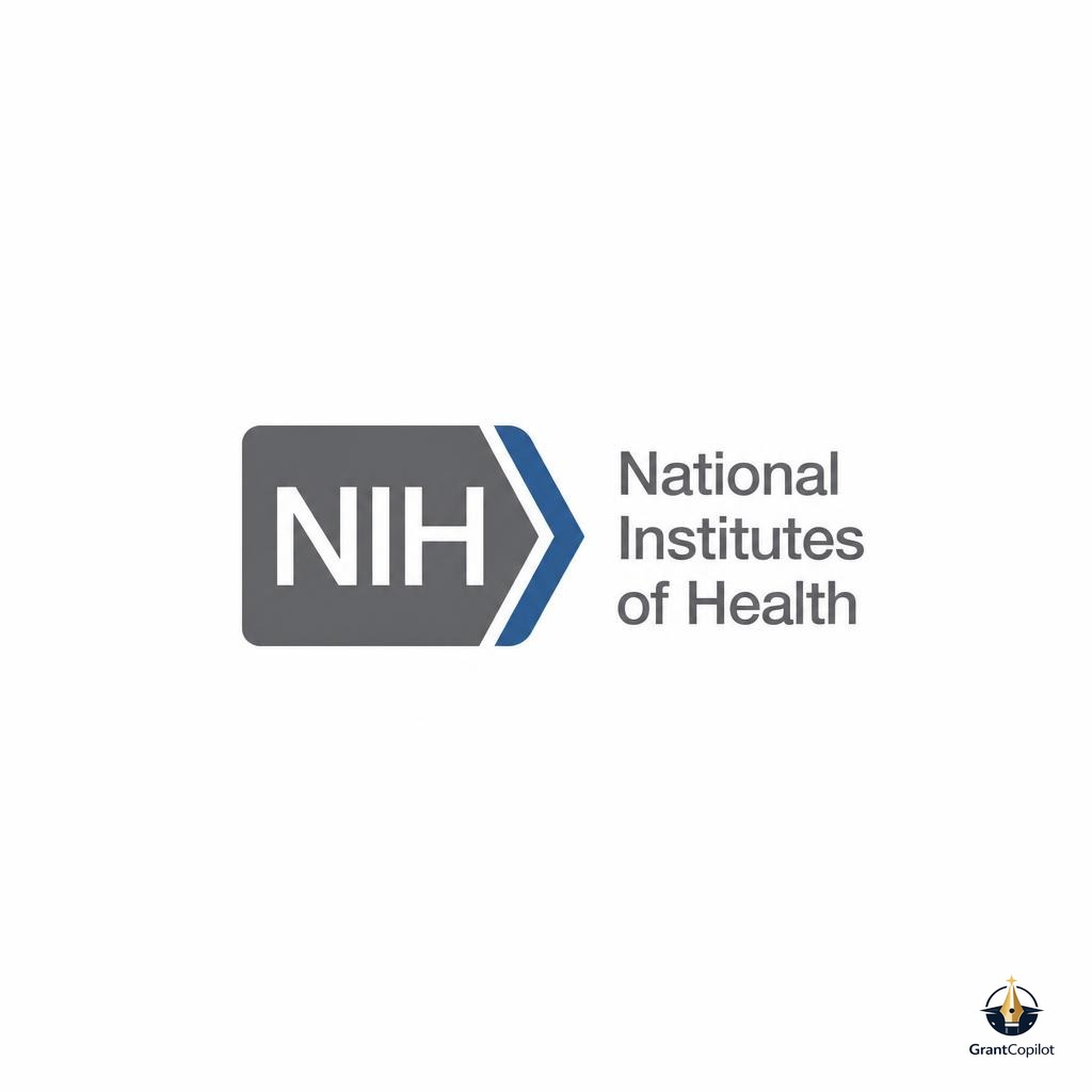 Researcher reviewing an NIH grant proposal